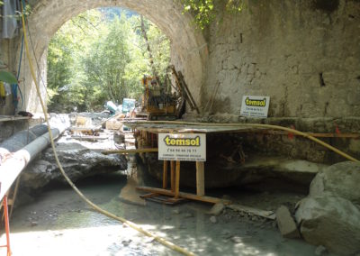 RESPRISE EN SOUS-OEUVRE PONT SUR LA BERNACHE