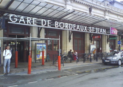 MISE AUX NORMES PMR GARE ST JEAN BORDEAUX (33)